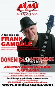 A lezione con Frank Gambale